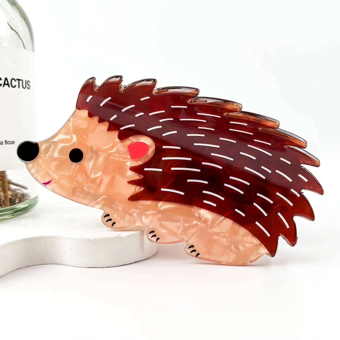 Cute Hedgehog Hair Claw Clip