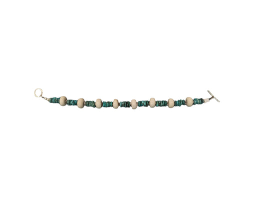 Deer Antler w/ Az turquoise Bracelet