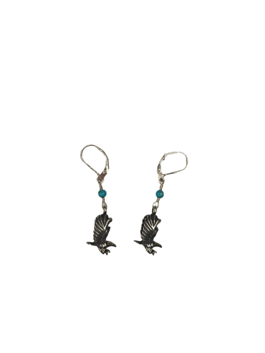 Eagle Charm earrings