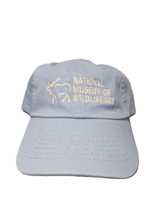NMWA Logo blue hat soft back