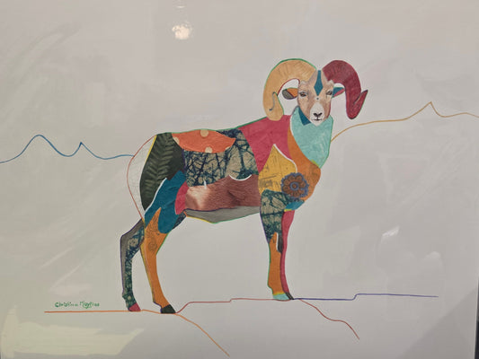 Big Horn Sheep Collage