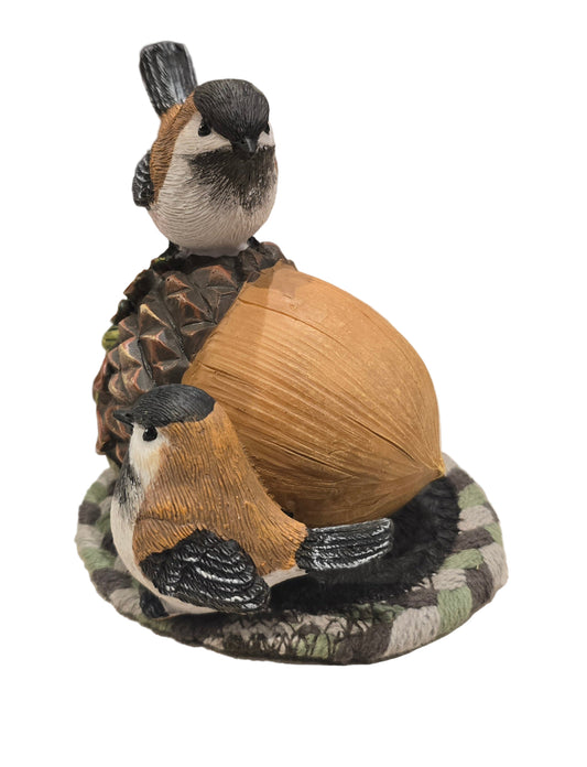 Acorn Birds Figurine