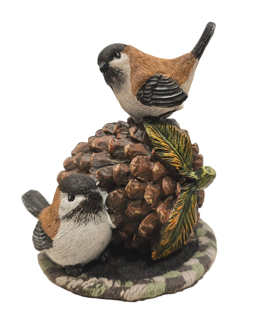Acorn Birds Figurine