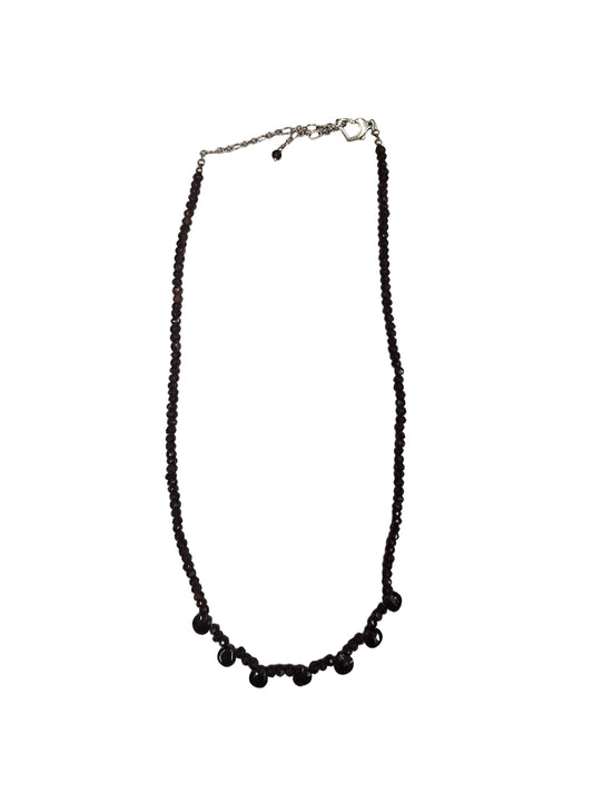 Necklace Garnet / Earrings