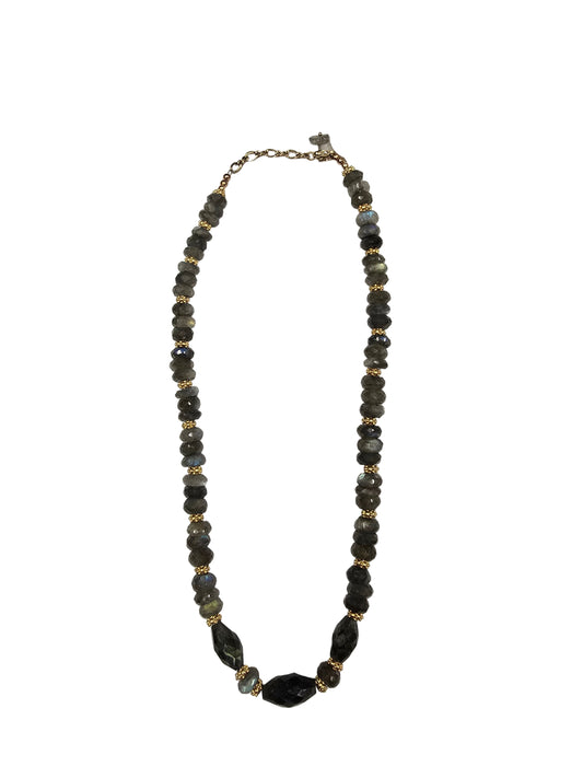 Labradorite & Vermiel Necklace