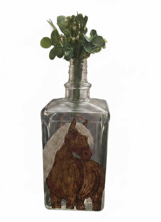 Hand painted Bottles Asst.