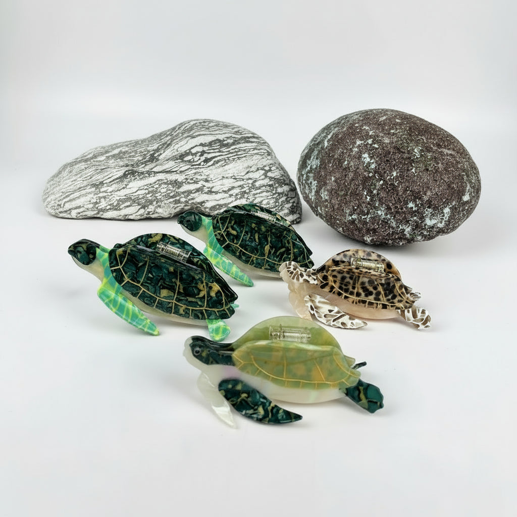 Turtle Hair Claw Clip