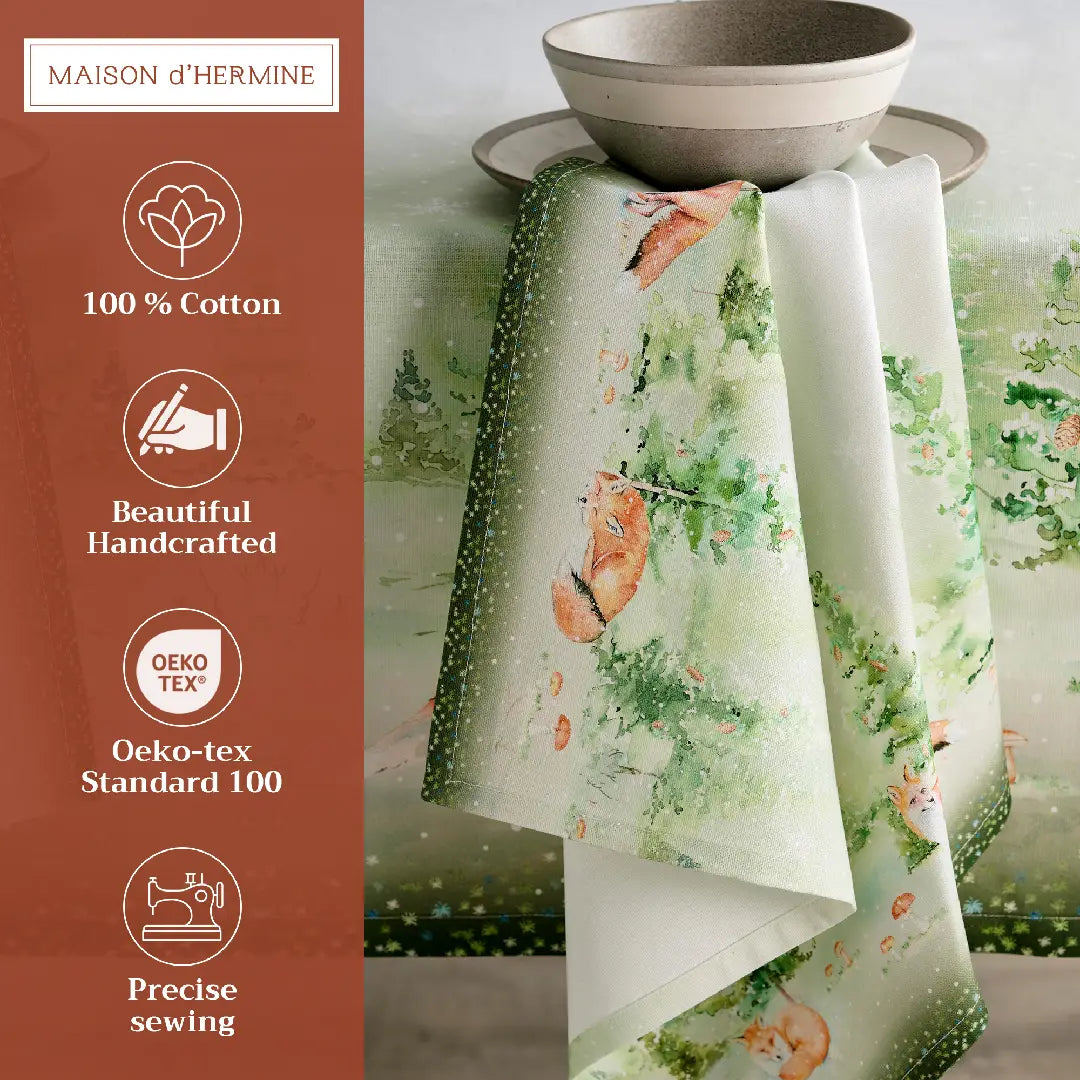 Winter Mornings - 100% Cotton Napkins