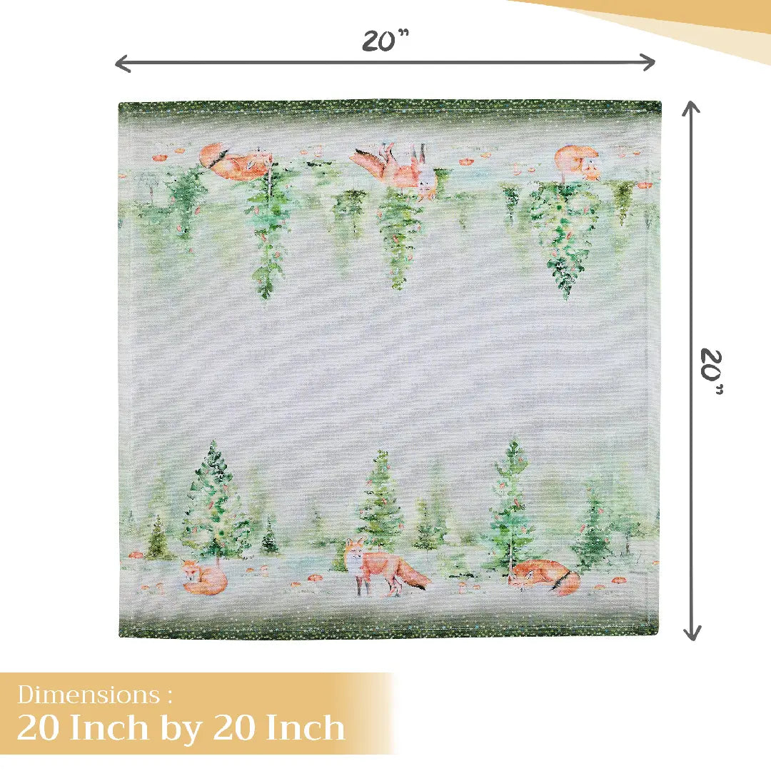 Winter Mornings - 100% Cotton Napkins