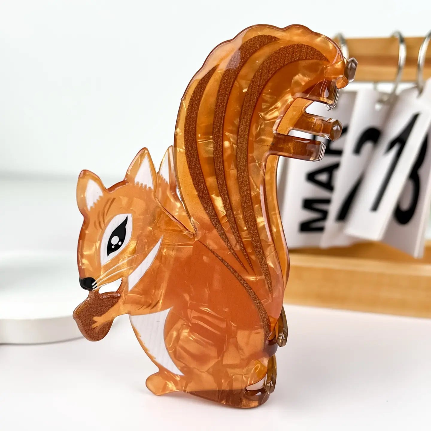 Squirl Hair Claw Clip