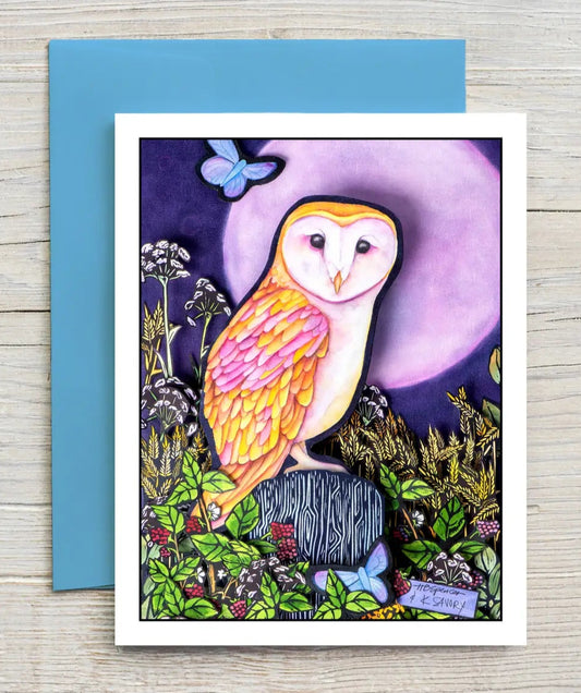 Guardian of the Night Notecard