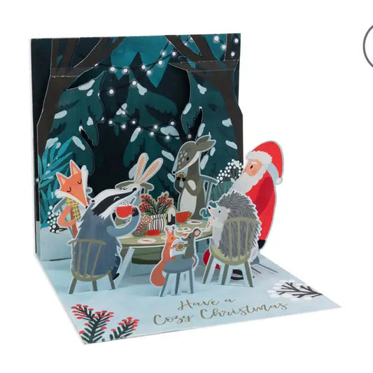 Christmas Gathering Pop-Up Card