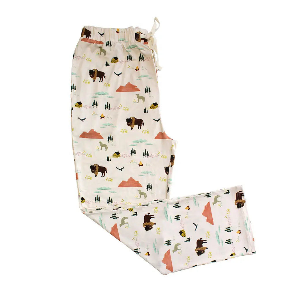 Relaxed Lounge Pajama Pants - On the Ranch