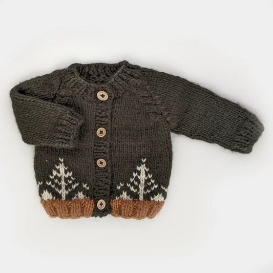 Forest Loden Cardigan Sweater Baby & Toddler