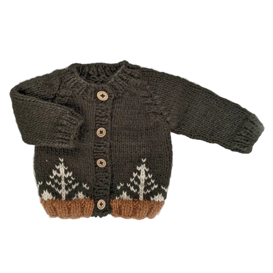 Forest Loden Cardigan Sweater Baby & Toddler