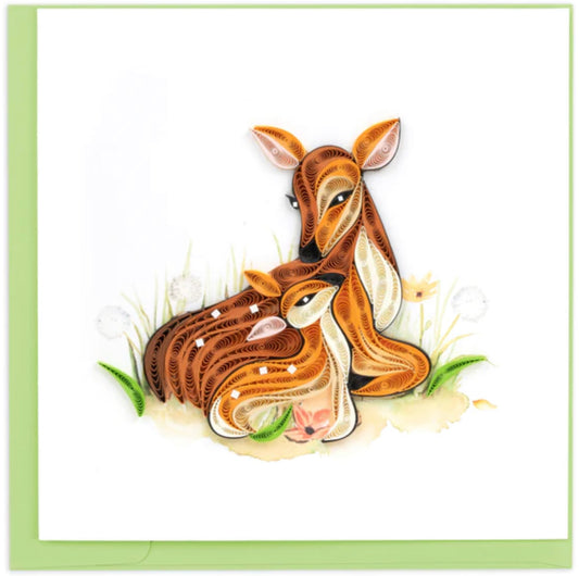 NC Doe and Fawn Quilling