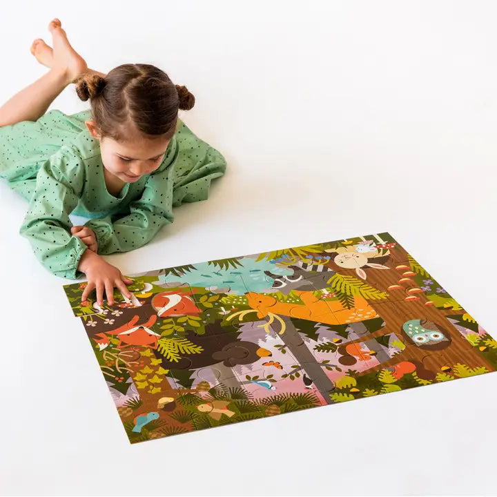 Enchanted Woodland 24- Piece Floor Puzzle