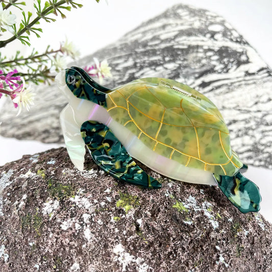 Turtle Hair Claw Clip