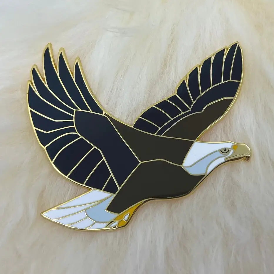 Bald Eagle Hard Enamel Pin