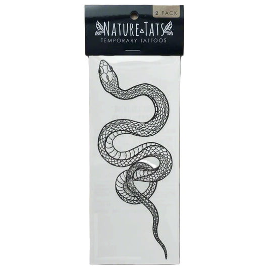 Garden Snake Temporary Tattoo
