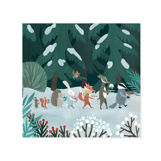 Christmas Gathering Pop-Up Card