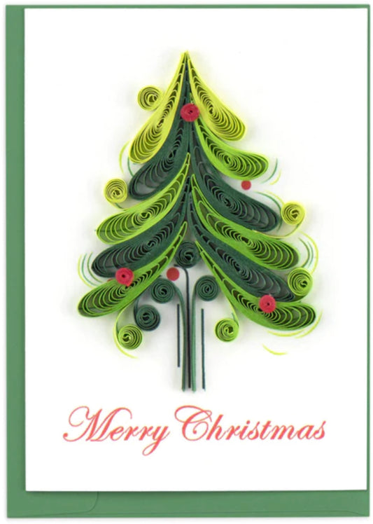 NC Xmas Tree Mini Quilling