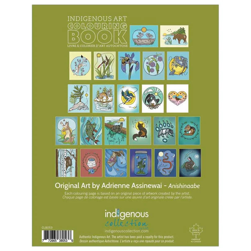 Coloring Book - Adrienne Assinewai