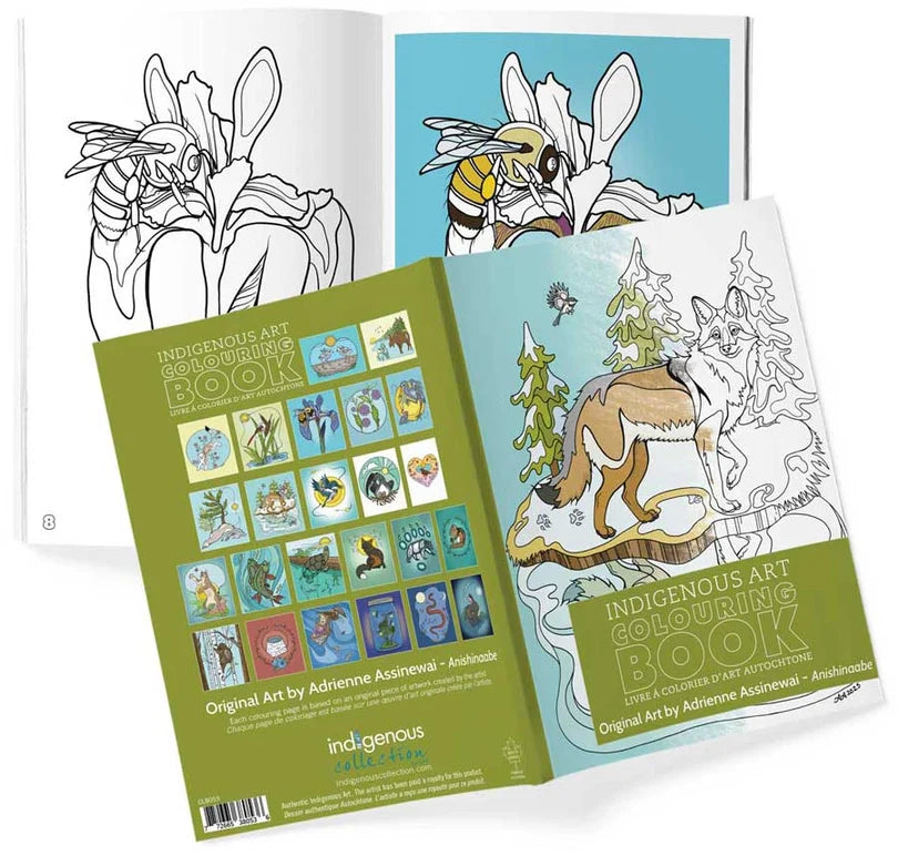 Coloring Book - Adrienne Assinewai