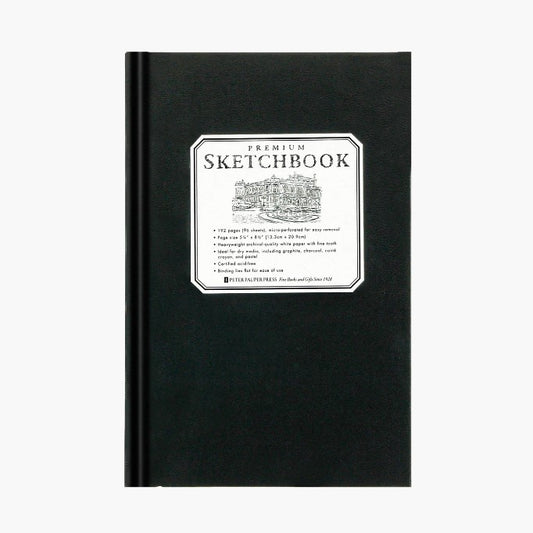 Large Black Premium Sketchbook