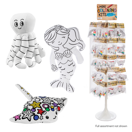Assorted Stuffed Animal Color Kits