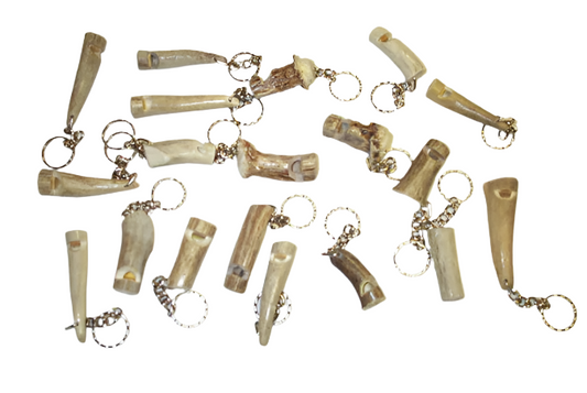 Key Ring Antler Whistles