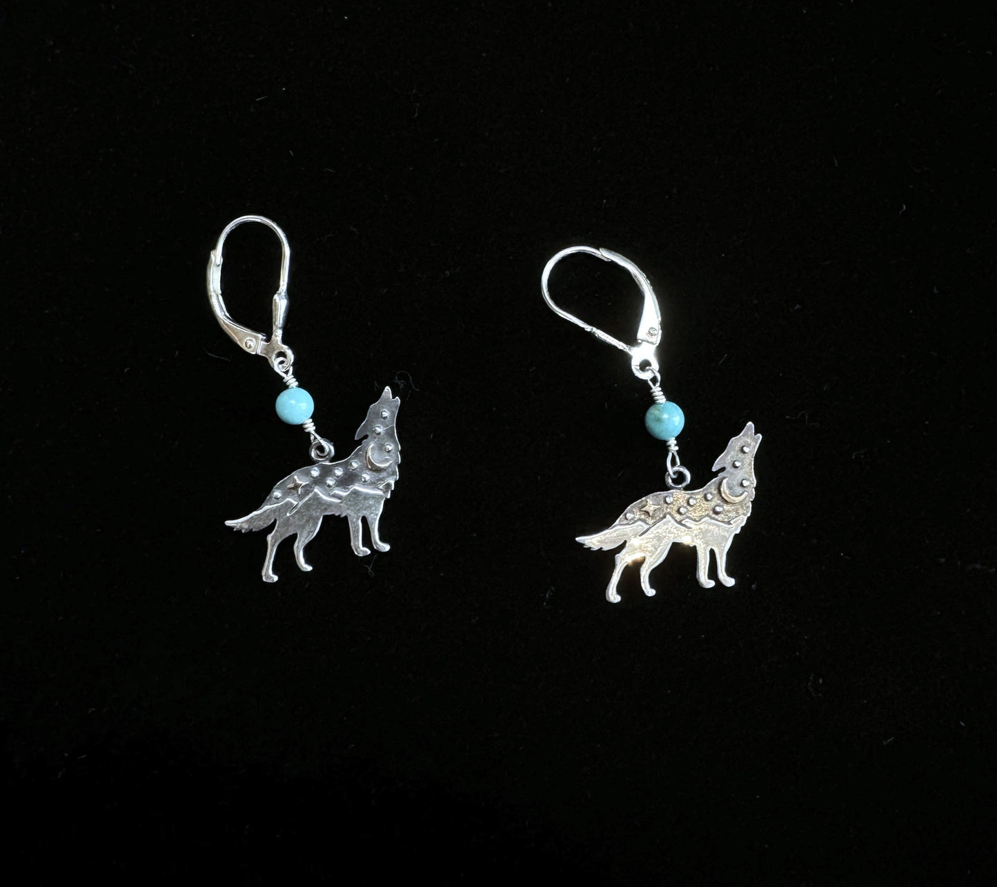SS Wolf earrings