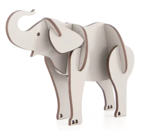 Elephant Wooden Kit Set