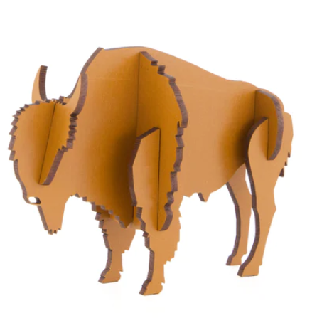Bison Wooden Kit Set - Dark Brown