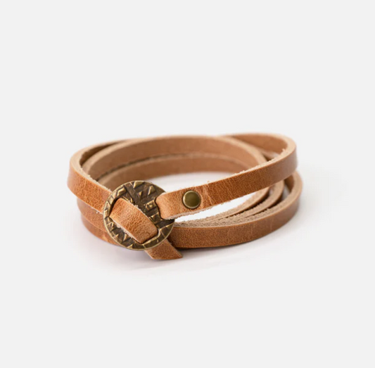 Whitney Wrap Bracelet Natural