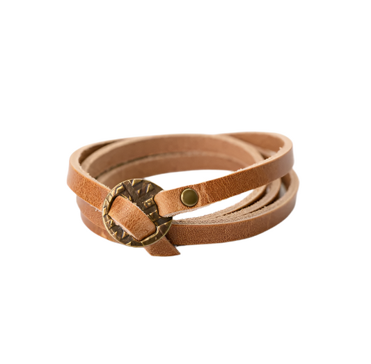 Whitney Wrap Bracelet Natural