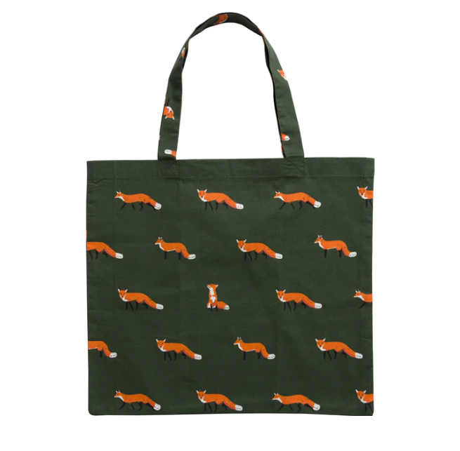 Shopping Bag Foxes