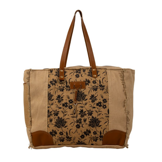 Tazzie Floral Weekender Bag