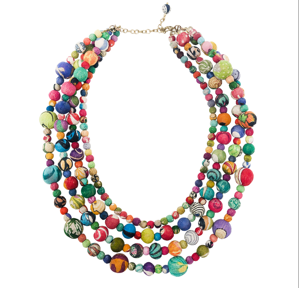 Kantha Catalina Necklace - Assorted