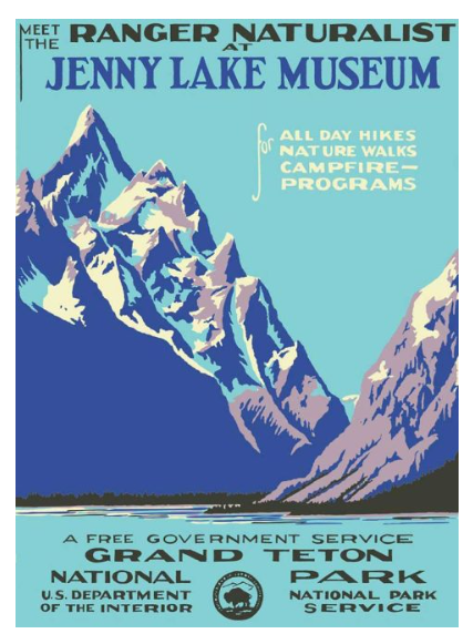 Poster of Grand Teton National Park