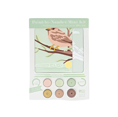 Sparrow MINI Paint-by-Number Kit