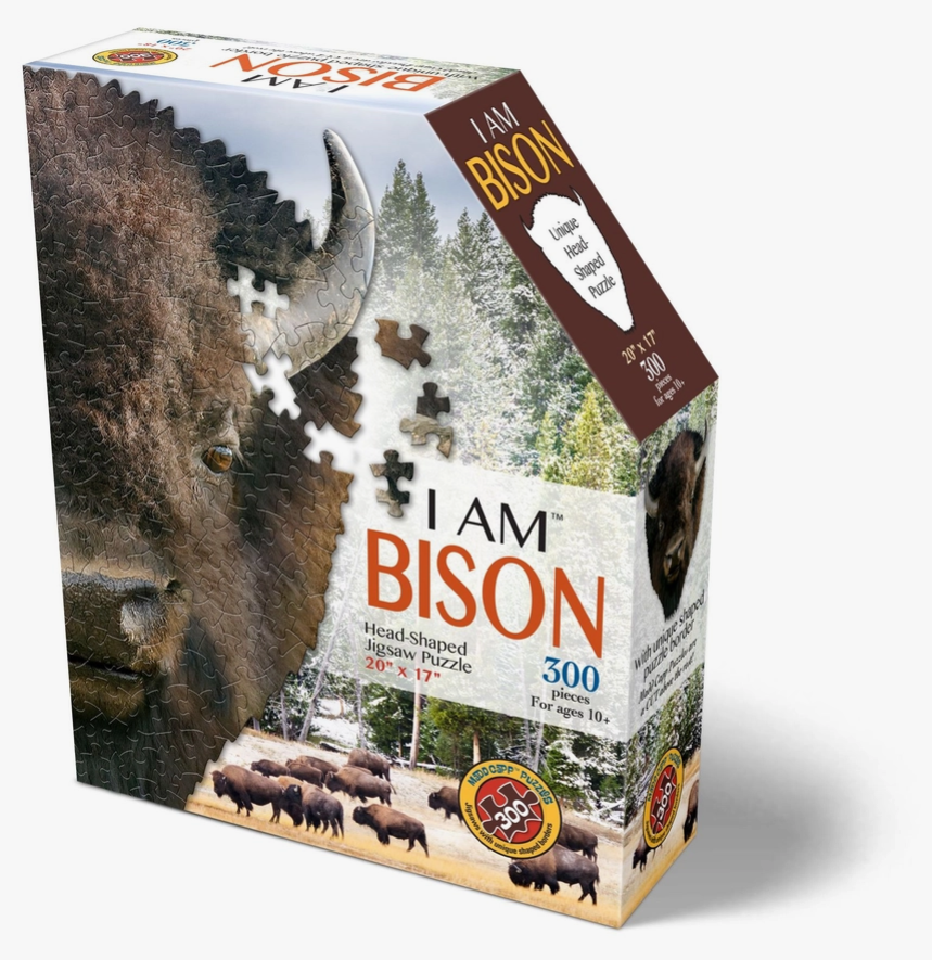 I AM Bison 300 Piece Jigsaw Puzzle