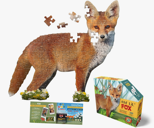 I AM Lil Fox 100 Piece Jigsaw Puzzle