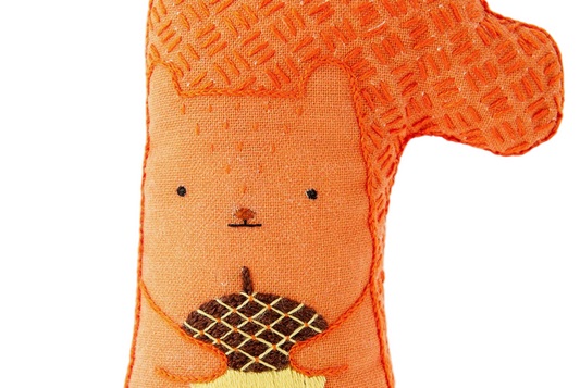 Squirrel Embroidery Kit