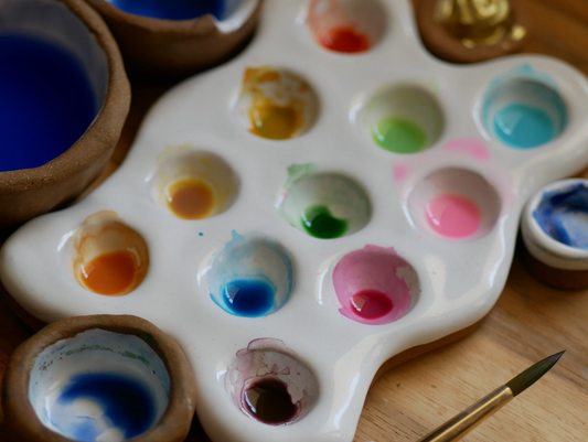 SPLAT Ceramic Artist Paint Palette