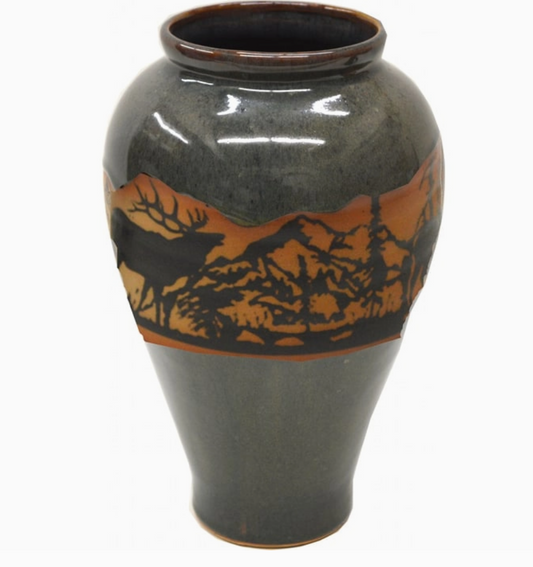 Elkwrap Slender Vase