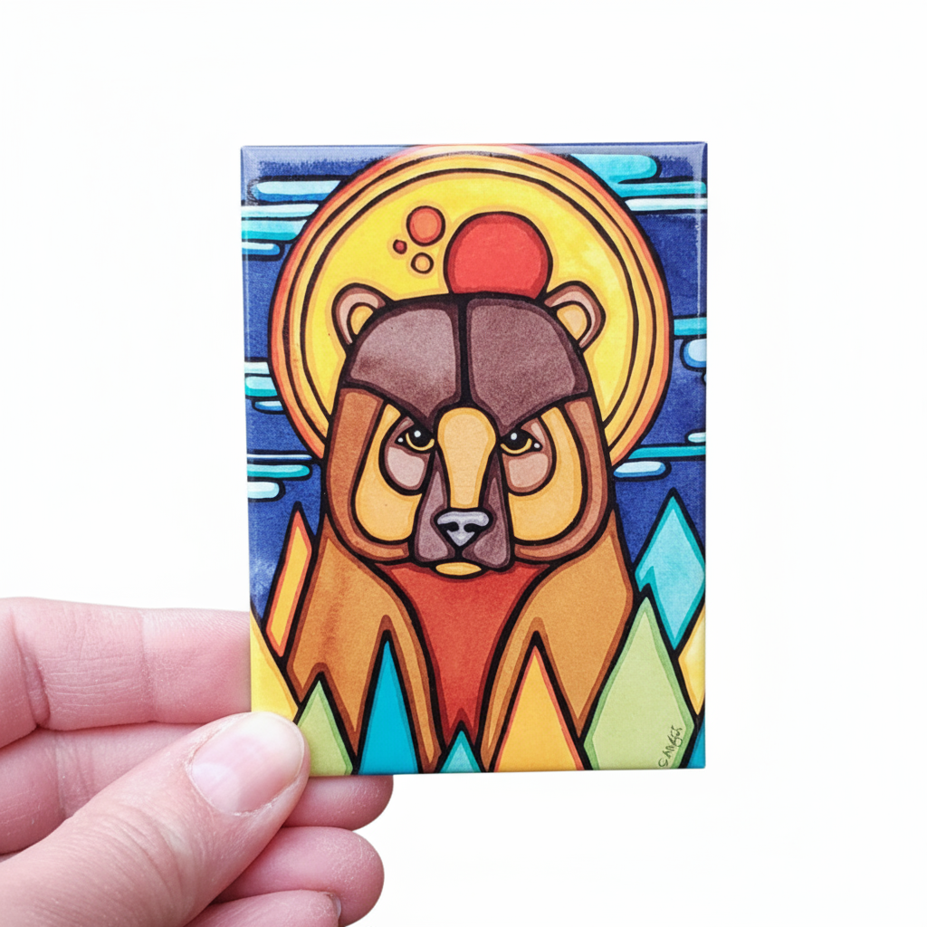 Forest Bear-Magnet