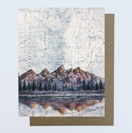 Grand Teton Fine Art - Notecard