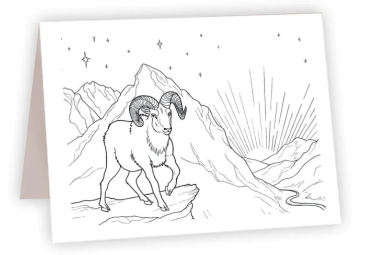 Bighorn Sheep - Coloring NC