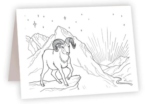 Bighorn Sheep - Coloring NC